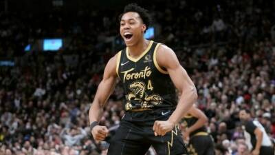 Toronto Raptors - Scottie Barnes - Raptors' Scottie Barnes named NBA rookie of the year - cbc.ca
