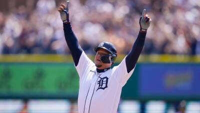 Alex Rodriguez - Hank Aaron - Miguel Cabrera - Albert Pujols - Detroit Tigers slugger Miguel Cabrera becomes seventh MLB player with 3,000 hits, 500 homers - espn.com - Usa - New York - county Hall -  Detroit - Venezuela - state Colorado