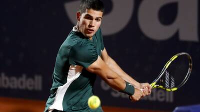 Alcaraz - De Miñaur y Carreño - Schwartzman, en directo: suspendidas la semifinales Conde de Godó