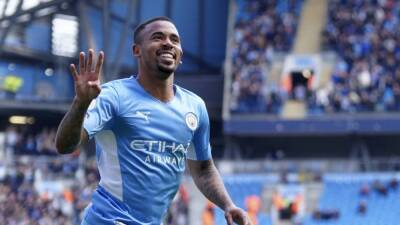 Gabriel Jesus runs riot as Manchester City extend Premier League lead
