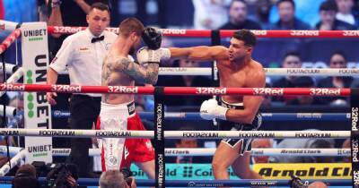 Tommy Fury sends Jake Paul message after resounding Wembley win