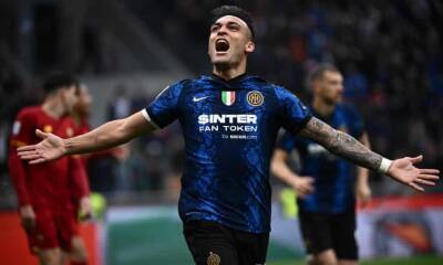 Denzel Dumfries - Marcelo Brozovic - Lautaro Martinez - Emil Forsberg - Inter dominate in-form Roma to overtake Milan and go top of Serie A - theguardian.com - France - Germany - Italy - county Union