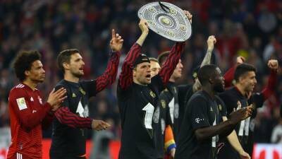 Bayern Munich win tenth straight Bundesliga title after Champions League disappointment