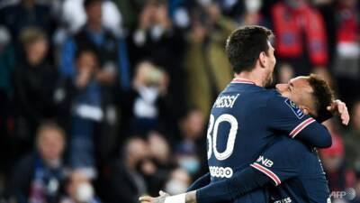 Lionel Messi - Jonathan Clauss - PSG wrap up record-equalling 10th Ligue 1 title despite Lens draw - channelnewsasia.com - France -  Paris