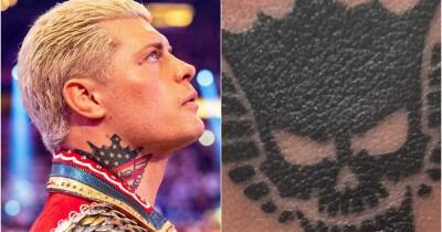 WWE: Fan hilariously shows off Cody Rhodes inspired tattoo after losing a bet
