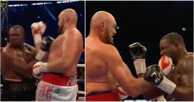 Tyson Fury - Dillian Whyte - Tyson Fury's knockout: Incredible slow-motion footage vs Dillian Whyte - givemesport.com