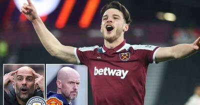 EXCLUSIVE: Man City set to join Man Utd in £100m race for Declan Rice