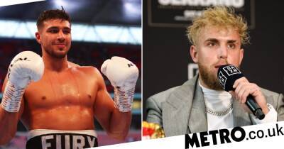 ‘No one gives a f**k!’ – Jake Paul mocks Tommy Fury after securing win in ’empty’ Wembley Stadium