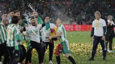 Real Betis hold nerve to beat Valencia on penalties in Copa del Rey final