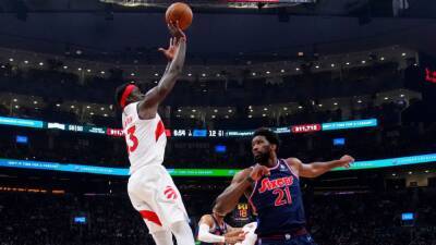 Joel Embiid says he will 'keep playing' through thumb sprain after Toronto Raptors force Game 5