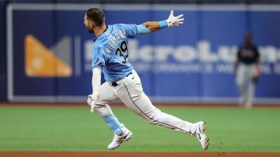 Red Sox - Randy Arozarena - Rays lose combo no-hit bid in 10th, but Kevin Kiermaier comes up big in Tampa Bay's wild walk-off win over Boston Red Sox - espn.com -  Boston - county Bay