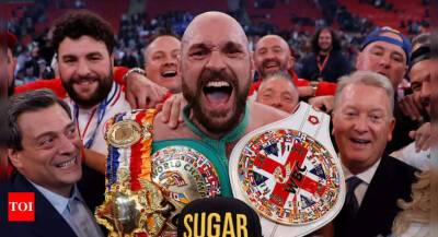 Gypsy King - Tyson Fury beats Dillian Whyte to retain world heavyweight title - timesofindia.indiatimes.com - Britain - London