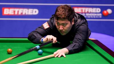 World Snooker Championship 2022 - Yan Bingtao produces battling display to beat Mark Selby in record-breaking match