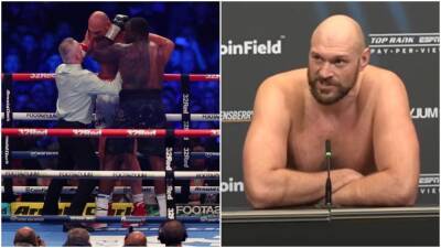 Tyson Fury accuses Dillian Whyte of cheating during heavyweight fight