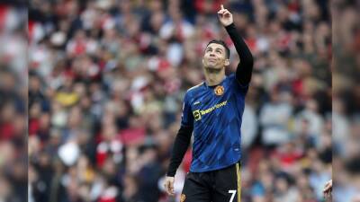 Cristiano Ronaldo - Georgina Rodriguez - Aaron Ramsdale - Watch: Cristiano Ronaldo Pays Tribute To Late Son After Goal Against Arsenal - sports.ndtv.com - Manchester