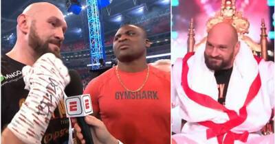 Tyson Fury vs Francis Ngannou: Gypsy King calls out UFC star in dual interview