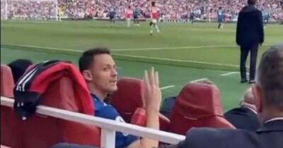 Man Utd star Nemanja Matic involved in bizarre row with Arsenal supporter