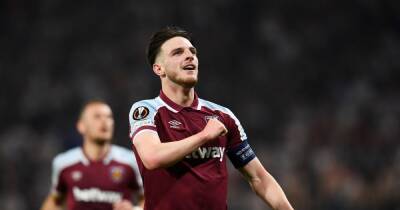 Ralf Rangnick - David Moyes - Declan Rice transfer interest escalates as Manchester United ready to duke it out with City for £100m man - dailyrecord.co.uk - Manchester