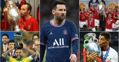 Messi, Ronaldo, Alves, Giggs: Which footballer has won most trophies?