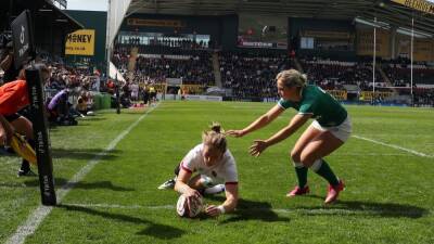 England prove too strong for depleted Ireland