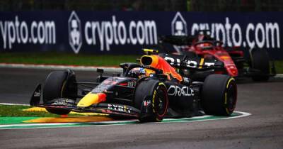 F1 LIVE: Emilia Romagna Grand Prix result and standings as Max Verstappen leads and laps Lewis Hamilton