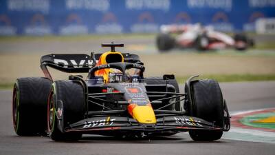 Max Verstappen wins the F1 Emilia Romagna Grand Prix