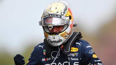 Max Verstappen - Sergio Perez - Charles Leclerc - Emilia-Romagna Grand Prix 2022 - Max Verstappen celebrates Red Bull one-two: We deserved it - eurosport.com