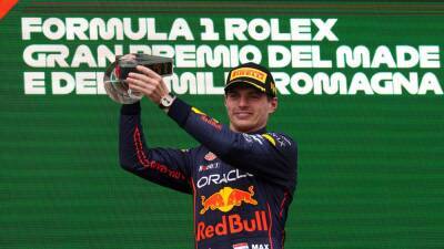 Lewis Hamilton lapped and finishes 13th as Max Verstappen claims Imola victory