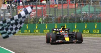 Max Verstappen wins Emilia Romagna Grand Prix as Lewis Hamilton finishes 13th