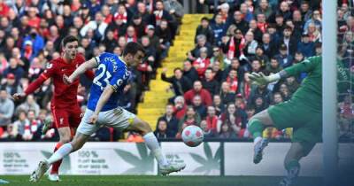 Liverpool vs Everton LIVE: Premier League latest score and updates as Robertson goal breaks deadlock