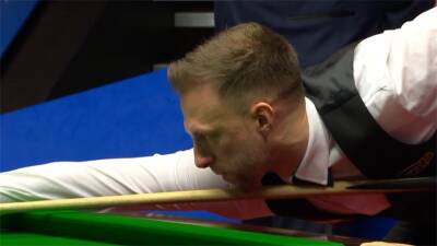 World Snooker Championship 2022 - Workmanlike Judd Trump secures advantage over Anthony McGill going into final session