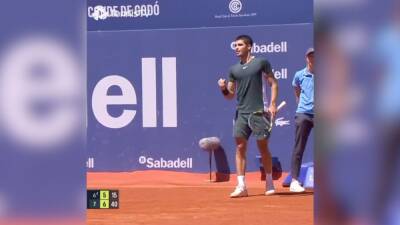 El punto de partido salvado por Alcaraz que él lo llama suerte y la ATP no da crédito: vean y alucinen