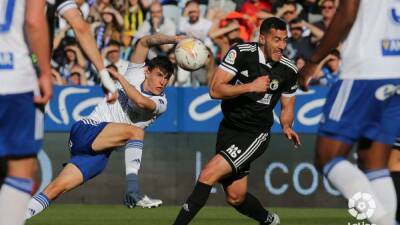 Zaragoza 0 - Burgos 0: resumen y resultado del partido