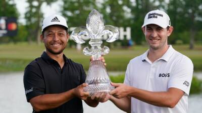 Cantlay & Schauffele win Zurich Classic at record 29-under