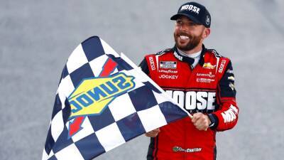 Ross Chastain steals victory from Erik Jones at Talladega Superspeedway