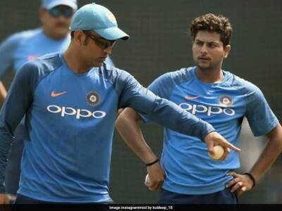 "Showing Glimpses Of MS Dhoni's Characteristics": Kuldeep Yadav's Ultimate Praise For Delhi Capitals Teammate