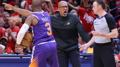Phoenix Suns' Monty Williams says free throw disparity in Game 4 loss to New Orleans Pelicans something 'you have to look at'