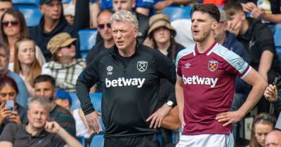 Gary Neville predicts when Manchester United target Declan Rice will leave West Ham