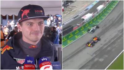 Max Verstappen - Lewis Hamilton - Sergio Perez - Charles Leclerc - Milton Keynes - Daniel Ricciardo - Carlos Sainz - Max Verstappen's savage reaction to lapping Lewis Hamilton at Imola GP - givemesport.com - Italy - Monaco
