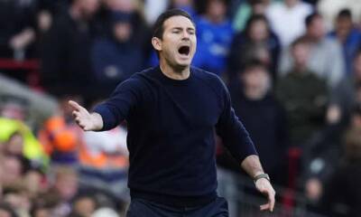 Everton’s Frank Lampard takes heart from derby and warns against negativity
