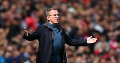 Ralf Rangnick has failed to achieve his personal target at Manchester United