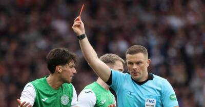 Hibs: Joe Newell 'not sorry' for Hampden red against Hearts but insists he will learn from flashpoint
