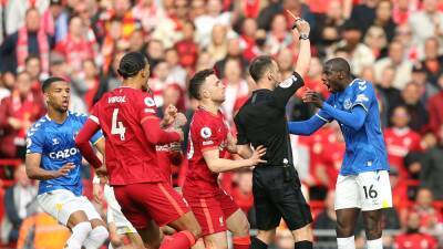 Frank Lampard - Joel Matip - Anthony Gordon - Paul Tierney - Mike Riley - Chris Kavanagh - Everton complain to PGMOL over refereeing at Anfield - rte.ie - Manchester - Liverpool