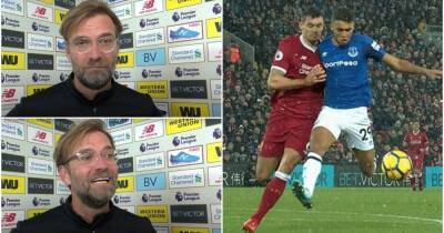 Liverpool vs Everton: Klopp's interview after soft penalty award in 2017 Merseyside derby
