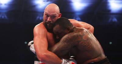 Tyson Fury vs Dillian Whyte scorecards with big differences before knockout