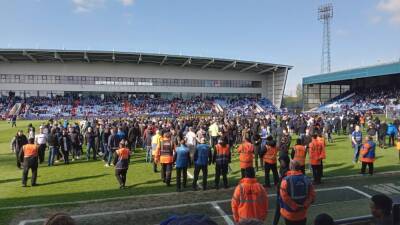 Oldham board take responsibility for ‘total failure’ of League Two relegation - bt.com - Britain - county Oldham
