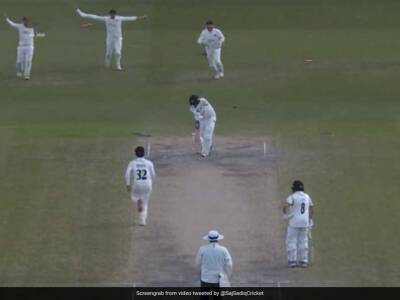 Watch: Hasan Ali's Fiery Ripper Uproots Off Stump During County Championship Match