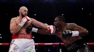 Boxing: Whyte says Fury push during knockout sequence was illegal