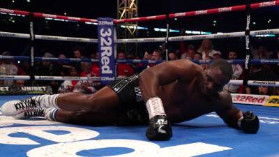 Dillian Whyte accuses Tyson Fury of ‘dirty’ tactics in Wembley win