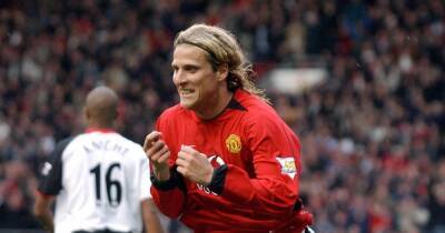 Ex-Man United star Diego Forlan rolls back the years after scoring directly from a corner
